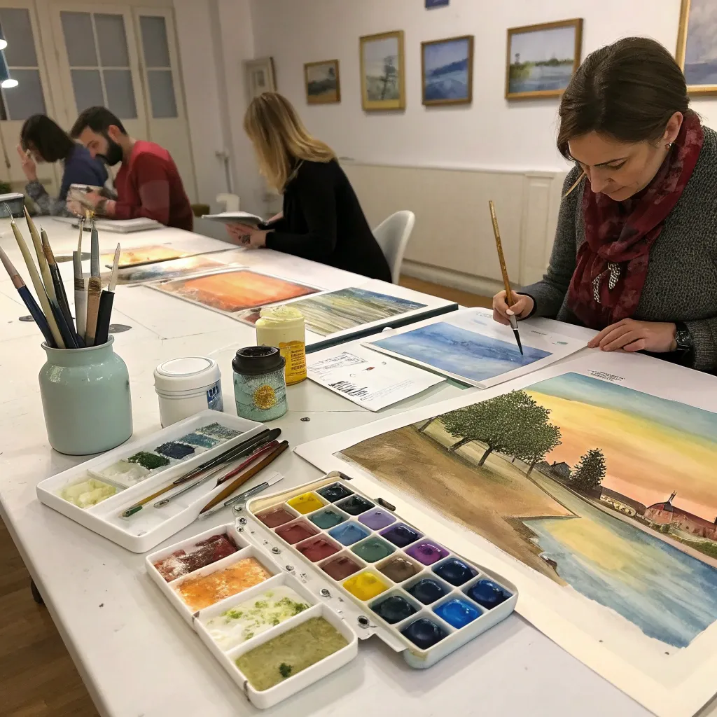 Watercolor Techniques Course